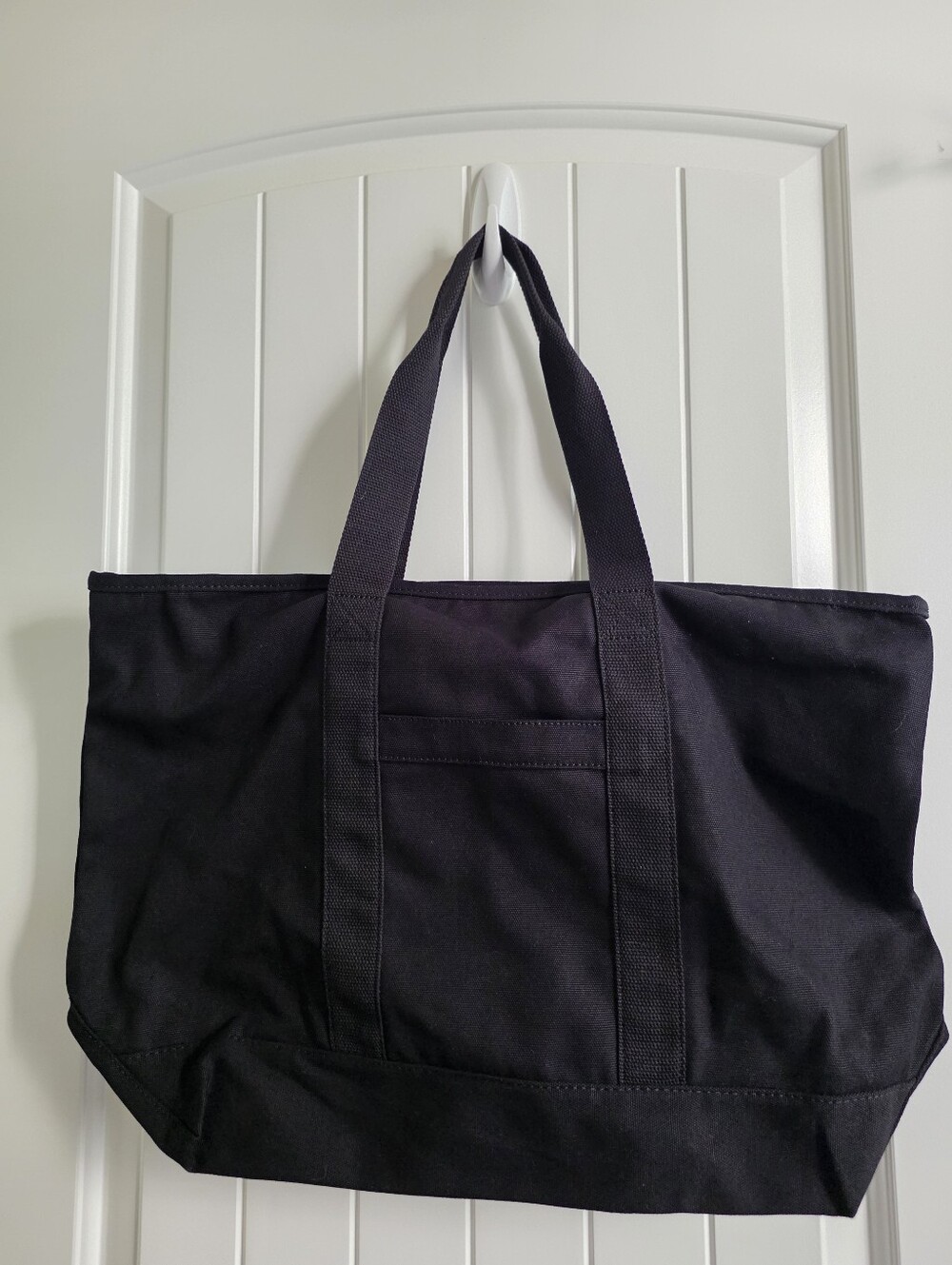NWOT Old Navy Black Canvas Tote Bag - Classic Everyday Carry